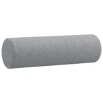 Ensemble de canapés 3 pcs coussins gris clair tissu – Image 6
