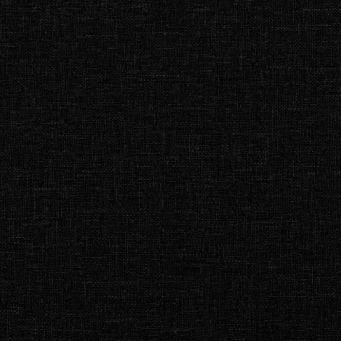 Ensemble de canapés 3 pcs avec coussins Noir Tissu – Image 5