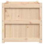 Jardinière d'extérieur 60x60x60 cm bois de pin massif – Image 3