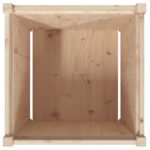Jardinière d'extérieur 60x60x60 cm bois de pin massif – Image 6