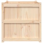 Jardinière d'extérieur 70x70x70 cm bois de pin massif – Image 4