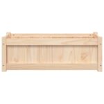 Jardinière d'extérieur 90x31x31 cm bois de pin massif – Image 3