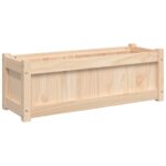 Jardinières 2 pcs bois de pin massif – Image 3