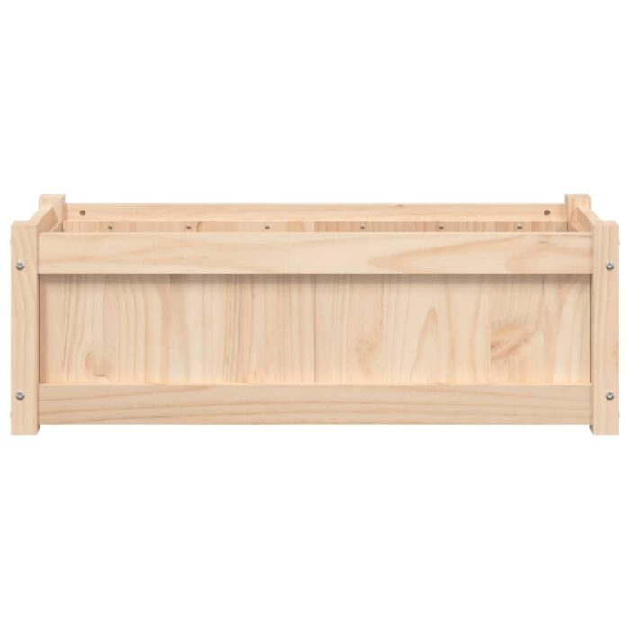 Jardinières 2 pcs bois de pin massif – Image 4