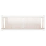 Jardinières 2 pcs blanc bois de pin massif – Image 7