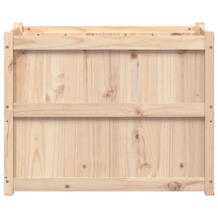 Jardinière 90x50x70 cm bois de pin massif – Image 3