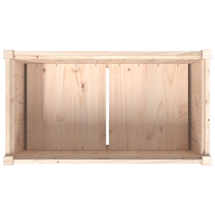 Jardinière 90x50x70 cm bois de pin massif – Image 6