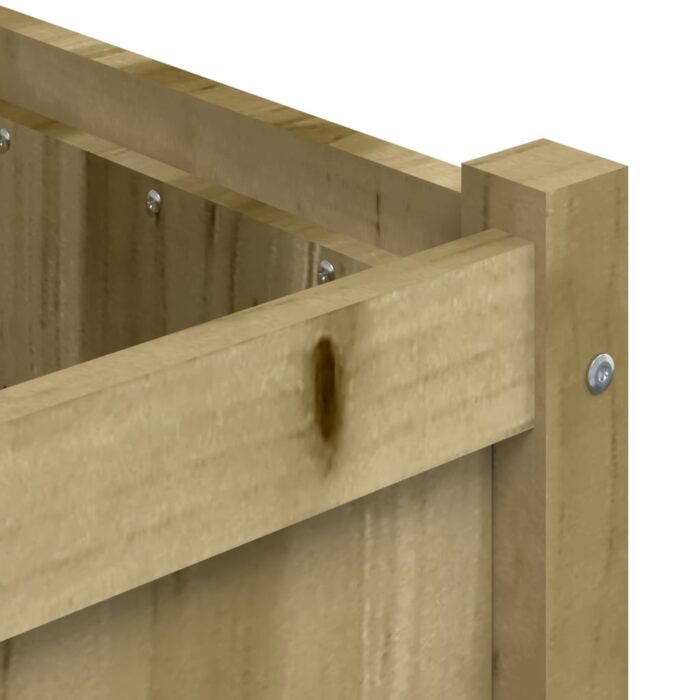Jardinière 90x50x70 cm bois de pin imprégné – Image 7