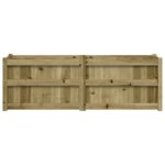 Jardinière 150x50x50 cm bois de pin imprégné – Image 3