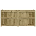 Jardinière 150x50x70 cm bois de pin imprégné – Image 3