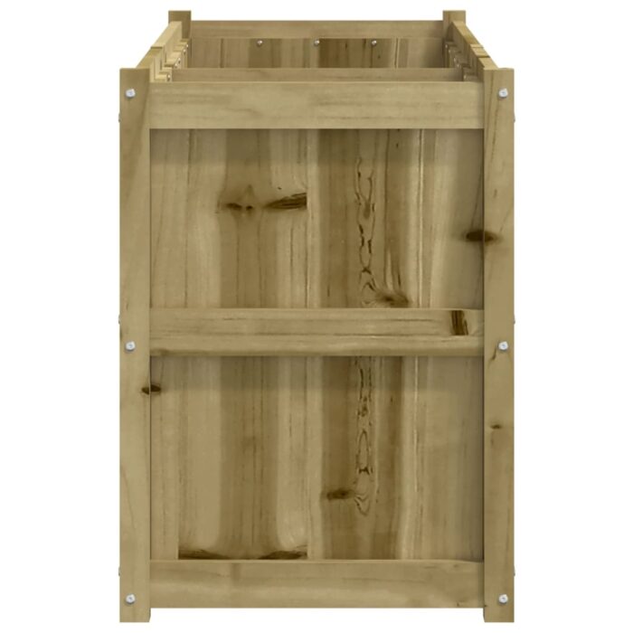 Jardinière 150x50x70 cm bois de pin imprégné – Image 4