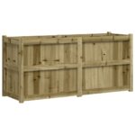 Jardinière 150x50x70 cm bois de pin imprégné – Image 5