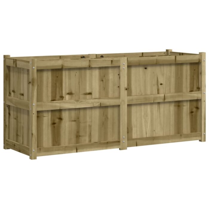 Jardinière 150x50x70 cm bois de pin imprégné – Image 5