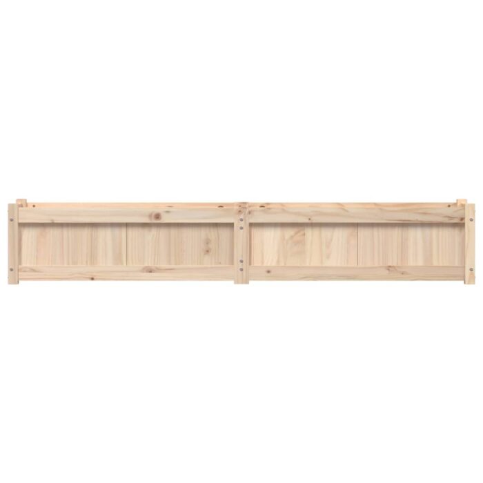 Jardinière 180x31x31 cm bois de pin massif – Image 3
