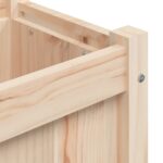 Jardinière 180x31x31 cm bois de pin massif – Image 7