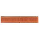 Jardinières 2 pcs cire marron bois de pin massif – Image 4