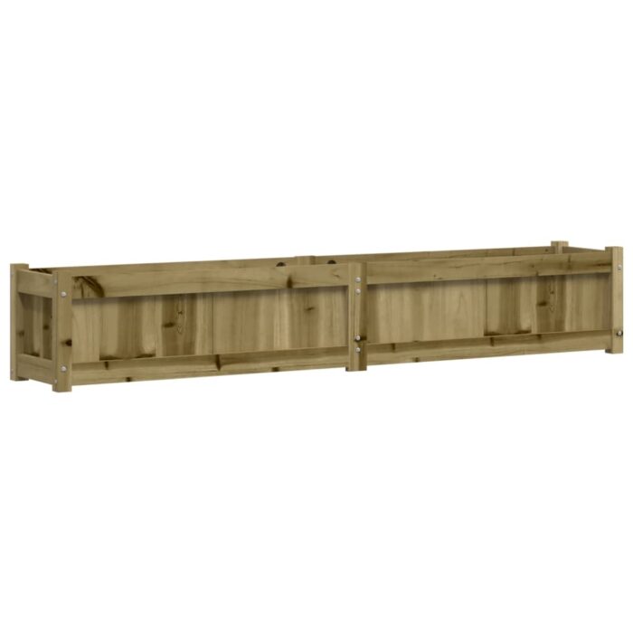 Jardinière 180x31x31 cm bois de pin imprégné – Image 5