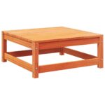 Canapé de jardin sans accoudoirs repose-pieds bois pin massif – Image 5