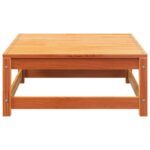 Canapé de jardin sans accoudoirs repose-pieds bois pin massif – Image 6