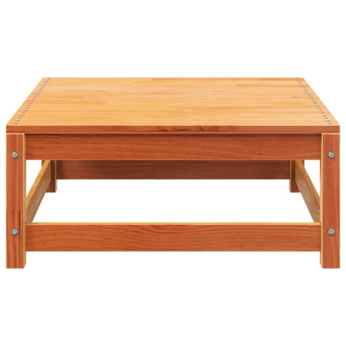 Canapé de jardin sans accoudoirs repose-pieds bois pin massif – Image 6