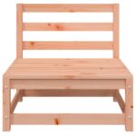 Canapé de jardin avec repose-pieds 2 places bois massif douglas – Image 6