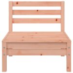 Canapés de jardin sans accoudoirs 2 pcs bois massif douglas – Image 3
