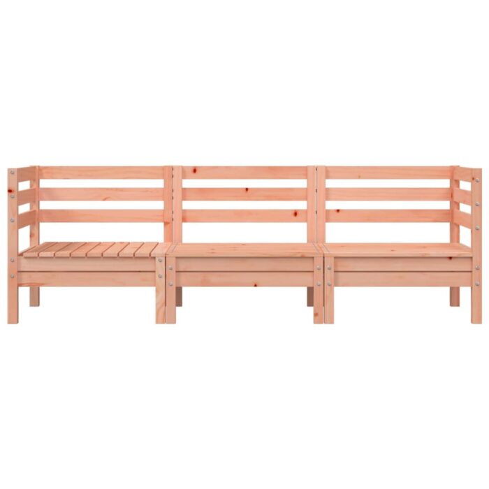 Canapé de jardin 3 places bois massif de douglas – Image 2