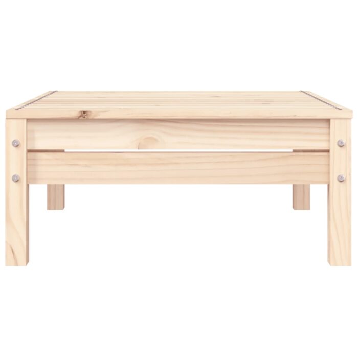 Canapé de jardin 3 places bois de pin massif – Image 6