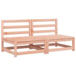 Canapés de jardin sans accoudoirs avec coussins 2 pcs – Image 2