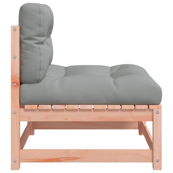 Canapés de jardin sans accoudoirs avec coussins 2 pcs – Image 5