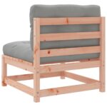 Canapés de jardin sans accoudoirs avec coussins 2 pcs – Image 6