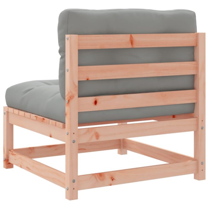 Canapés de jardin sans accoudoirs avec coussins 2 pcs – Image 6