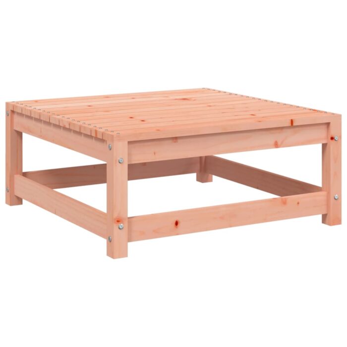 Canapé de jardin sans accoudoirs avec coussins et repose-pieds – Image 8