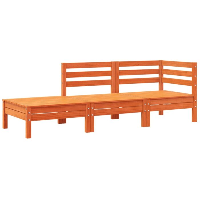 Canapé de jardin avec coussins et repose-pied 2 places – Image 2