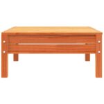 Canapé de jardin avec coussins et repose-pied bois pin massif – Image 9