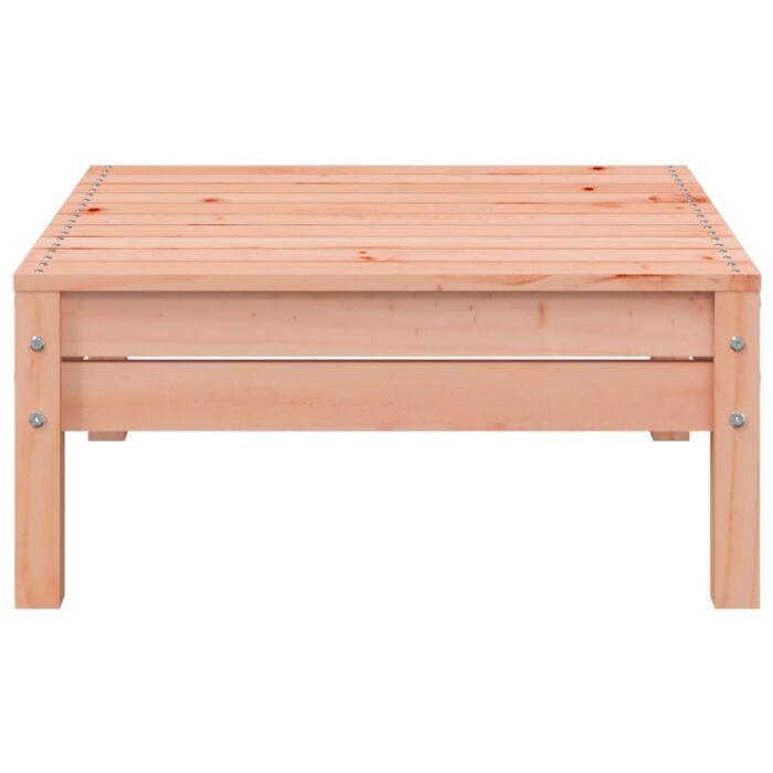 Canapé de jardin et coussins repose-pied bois massif douglas – Image 9