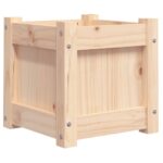 Jardinière 31x31x31 cm bois de pin massif – Image 5
