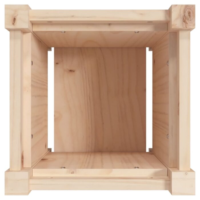 Jardinière 31x31x31 cm bois de pin massif – Image 6