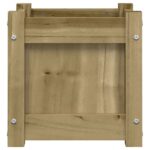 Jardinière 31x31x31 cm bois de pin imprégné – Image 3