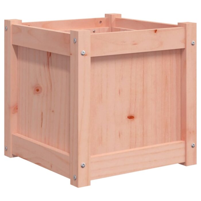 Jardinière 40x40x40 cm bois massif douglas – Image 5