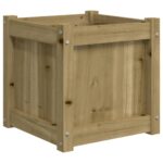 Jardinières 2 pcs bois de pin imprégné – Image 3