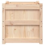 Jardinière 50x50x50 cm bois de pin massif – Image 3