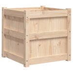 Jardinière 50x50x50 cm bois de pin massif – Image 5