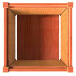 Jardinières 2 pcs cire marron bois de pin massif – Image 7