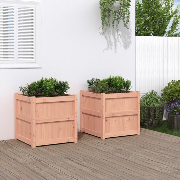Jardinières 2 pcs bois massif douglas – Image 1