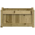 Jardinière 60x31x31 cm bois de pin imprégné – Image 3
