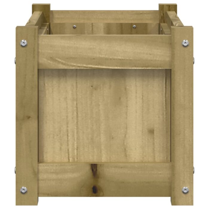 Jardinière 60x31x31 cm bois de pin imprégné – Image 4