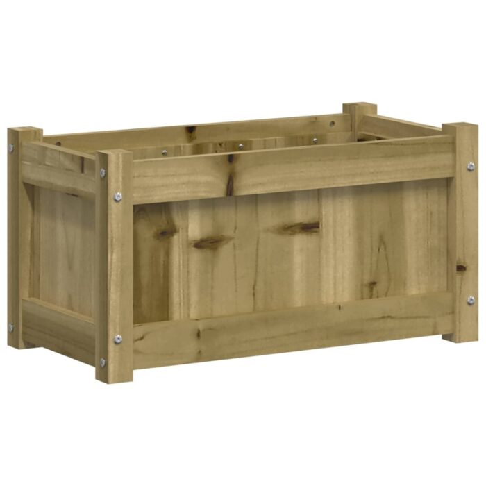 Jardinière 60x31x31 cm bois de pin imprégné – Image 5