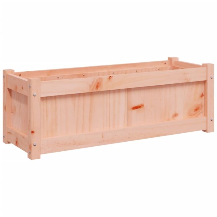 Jardinière 90x31x31 cm bois massif douglas – Image 5