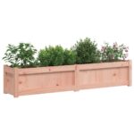 Jardinière 150x31x31 cm bois massif douglas – Image 2
